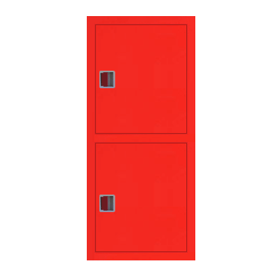 Шкаф пожарный ШПК 320-21 ВЗК встроенный, закрытый, красный
