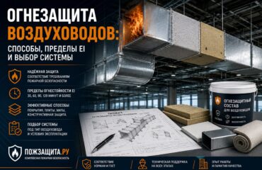 Огнезащита воздуховодов, способы и пределы EI Огнезащита воздуховодов, способы и пределы EI