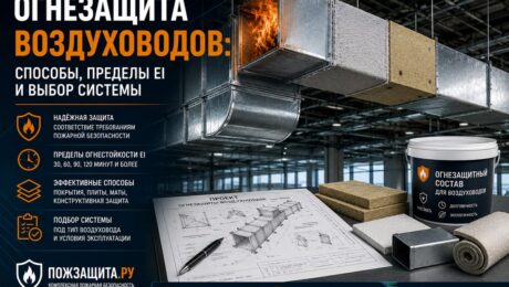 Огнезащита воздуховодов, способы и пределы EI Огнезащита воздуховодов, способы и пределы EI